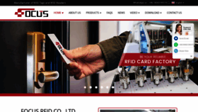 What Focus-rfid.com website looked like in 2023 (1 year ago)