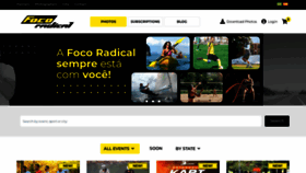 What Focoradical.com.br website looked like in 2023 (1 year ago)