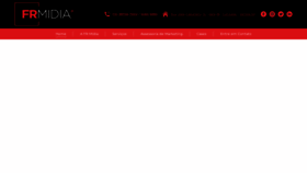 What Firemidia.com.br website looked like in 2023 (This year)