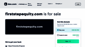 What Firststepequity.com website looked like in 2023 (1 year ago)