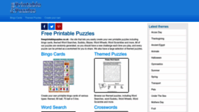 What Freeprintablepuzzles.co.uk website looked like in 2023 (1 year ago)