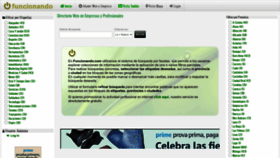 What Funcionando.com website looked like in 2023 (1 year ago)