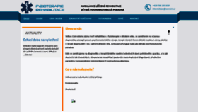 What Fyzioterapieroznov.cz website looked like in 2023 (1 year ago)