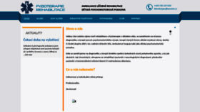 What Fyzioterapieroznov.cz website looked like in 2023 (3 years ago)