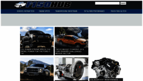 What F150hub.com website looked like in 2023 (This year)