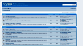 What Forum.kralen.com website looked like in 2023 (1 year ago)