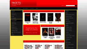 What Facetsmovies.com website looked like in 2023 (This year)