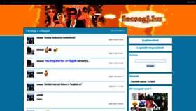 What Fecsegj.hu website looked like in 2023 (This year)
