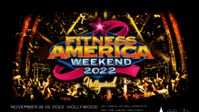 What Fitnessamerica.com website looked like in 2023 (This year)