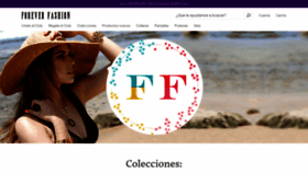 What Foreverfashion.com website looked like in 2023 (This year)