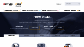 What Formstudio.cz website looked like in 2023 (This year)