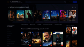 What Filmzenstream.one website looked like in 2023 (This year)