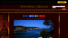 What Fotomusica.net website looked like in 2023 (This year)