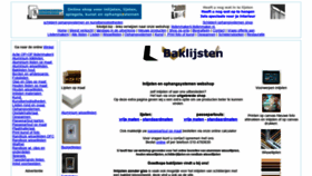 What Fotolijst.biz website looked like in 2023 (This year)