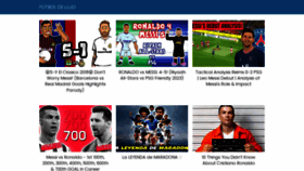 What Futboldelujo.com website looked like in 2023 (This year)