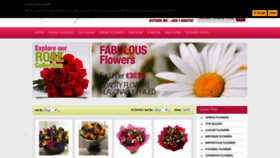What Flowersireland.com website looked like in 2023 (This year)