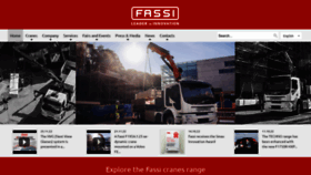 What Fassi.com website looked like in 2023 (This year)