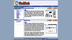What Flashpeak.com website looked like in 2023 (This year)