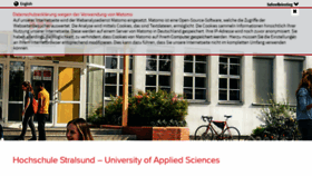 What Fh-stralsund.de website looked like in 2023 (This year)