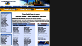 What Freehotelsearch.com website looked like in 2023 (This year)