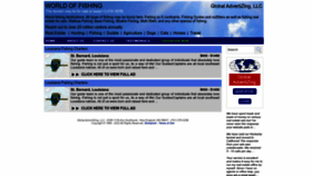 What Fishing6.com website looked like in 2023 (This year)
