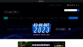 What Futurecom.com.br website looked like in 2023 (This year)