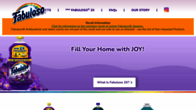 What Fabuloso.com website looked like in 2023 (This year)