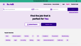 What Foundit.hk website looked like in 2023 (3 years ago)