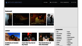 What Freedocumentaries.org website looked like in 2023 (This year)