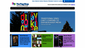 What Flagshop.com website looked like in 2023 (This year)