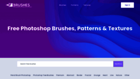 What Fbrushes.com website looked like in 2023 (2 years ago)