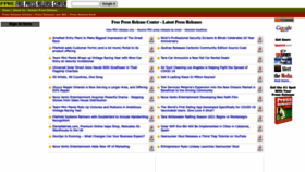 What Free-press-release-center.info website looked like in 2023 (2 years ago)