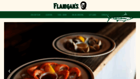 What Flanigans.net website looked like in 2023 (This year)
