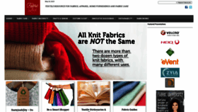 What Fabriclink.com website looked like in 2023 (This year)