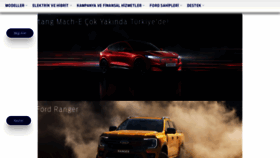 What Ford.com.tr website looked like in 2023 (This year)