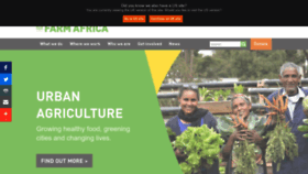 What Farmafrica.org website looked like in 2023 (This year)