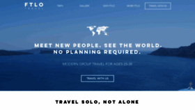 What Ftlotravel.com website looked like in 2023 (This year)