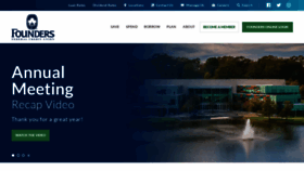 What Foundersfcu.com website looked like in 2023 (This year)