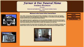 What Farmeranddee.com website looked like in 2023 (This year)