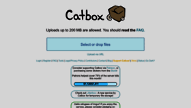 What Files.catbox.moe website looked like in 2023 (This year)