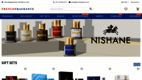 What Frenchfragrance.com website looked like in 2023 (This year)