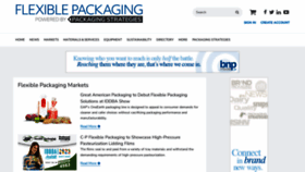 What Flexpackmag.com website looked like in 2023 (2 years ago)