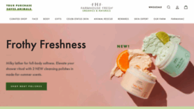 What Farmhousefreshgoods.com website looked like in 2023 (This year)