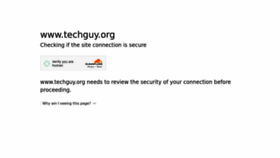 What Forums.techguy.org website looked like in 2023 (This year)