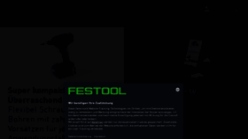 What Festool.de website looked like in 2023 (This year)
