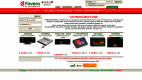 What Favero.com website looked like in 2023 (This year)