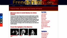 What Filmsdefrance.com website looked like in 2023 (This year)