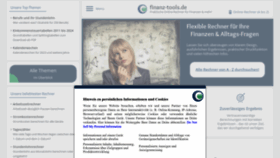 What Finanz-tools.de website looked like in 2023 (This year)