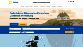 What Feline-holidays.de website looked like in 2023 (This year)