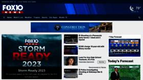 What Fox10tv.com website looked like in 2023 (This year)